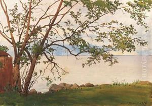View of Bobylsk by Albert Nikolaivich Benua