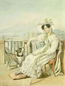 Portrait of Princess Natalia Golitsin by Aleksandr Pavlovich Bryullov