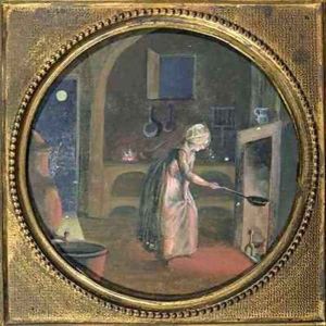 Kitchen Interior by Duchesse Louise de Bourbon