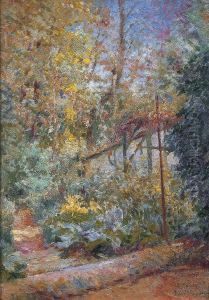 Vue Du Jardin Au Raincy by Pierre Chapuis