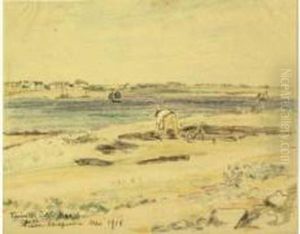 Paysage Avec Paysan by Pierre Chapuis