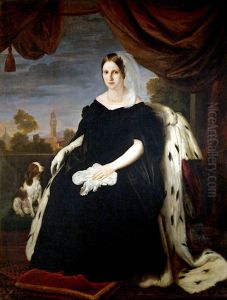 Marie Antoinette, Archduchess of Tuscany by Giuseppe Bezzuoli