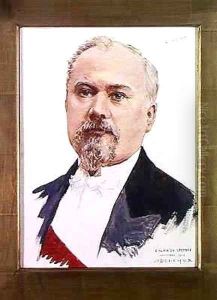 Portrait of Raymond Poincare (1860-1934) by Joseph Felix Bouchor