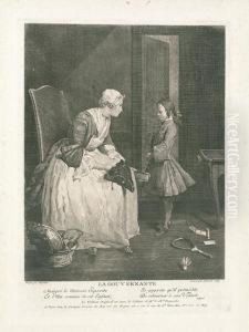 La Gouvernante. by Jean-Baptiste-Simeon Chardin