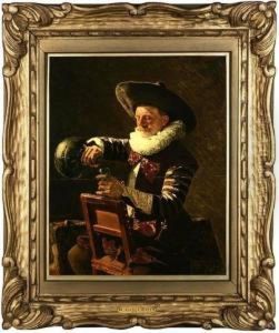 Nobleman Pouring A Drink