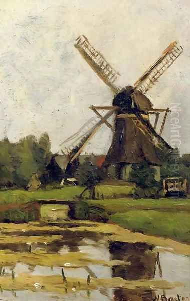 The windmill 'De Wachter', Tienhoven - view 1