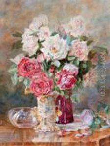 Stillleben Mit Rosen