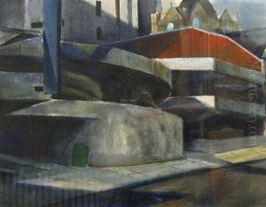 Street With Buildings by Taylor Charles
