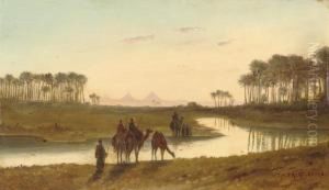 Sunrise On The Nile by Charles Theodore Frere