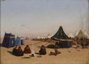The Caravan
And 
Resting In Thedesert