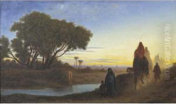 Caravane Au Crepuscule - view 1