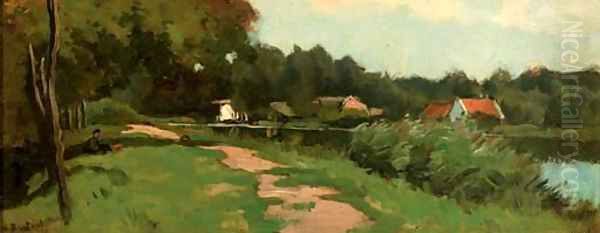 A rest along the river - view 1