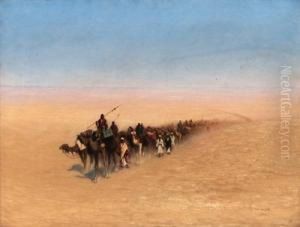La Caravane by Charles Theodore Frere