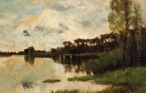 Evening falling by Nicolaas Bastert
