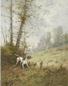 Setter In A Landscape Setter In A Landscape
