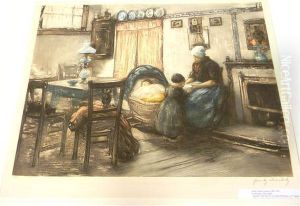 Le Berceau by Frantz Charlet