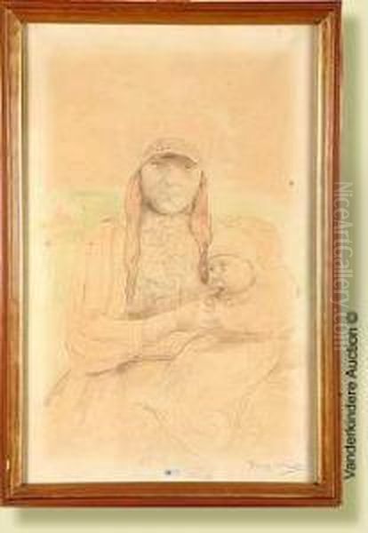 Zelandaise Et Son Bebe - view 1