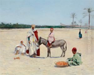 I Piccoli Venditori Di Frutta A Biskra