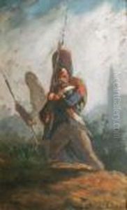 Grenadiers Chargeant by Nicolas Toussaint Charlet