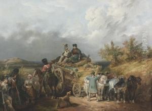 "nach Der Schlacht Bei Waterloo". by Nicolas Toussaint Charlet