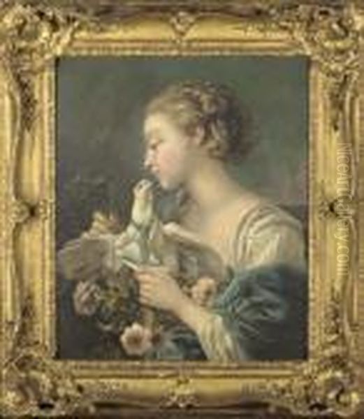 Jeune Femme A La Colombe - view 1