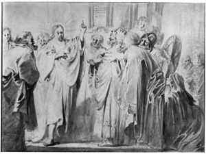 Christ among the Doctors by Jan De Bray