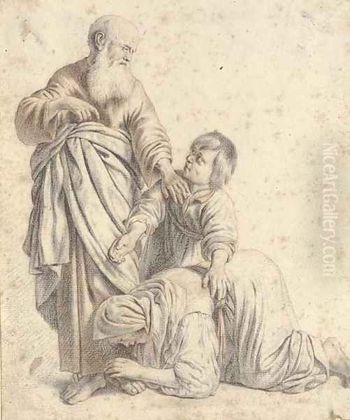 Elisha and the Shunamite Woman - view 1