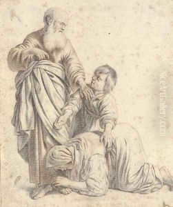 Elisha and the Shunamite Woman by Joseph De Braij