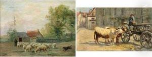 Deux uvres : <troupeau De Moutons Deux uvres : <troupeau De Moutons
