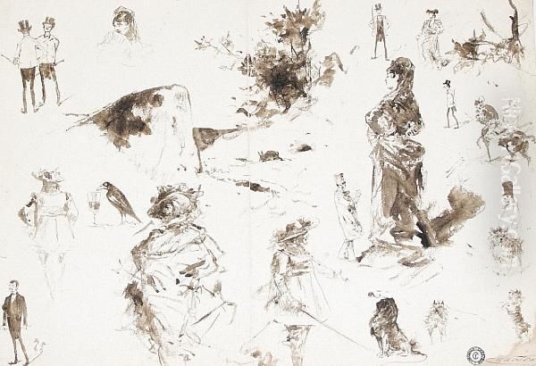 Various Figure Studies - view 1