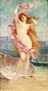 La Naissance De Venus. 1898