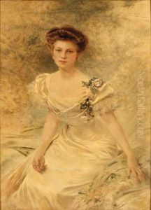 Portrait Of Blanche Shoemaker Wagstaff Carr