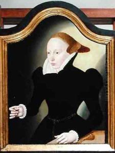 Portrait of a Young Woman by Bartholomaus the Younger Bruyn