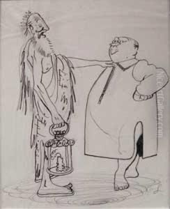 Dessin Humoristique by Chas-Laborde