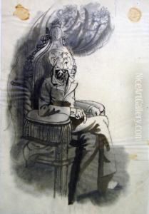 Projets D'illustrations Pour L'ouvrage Theodore Et Le Petit Chinois by Chas-Laborde