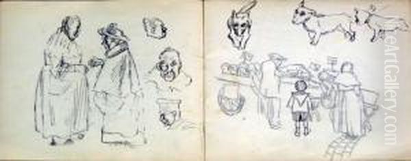 Lot De 18 Carnets A Dessins - view 1