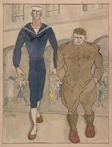 American Soldiers by Chas-Laborde