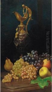 Still Life With Grapes by Harry Chase