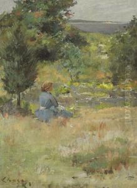 Girl At Shinnecock Hills - view 1