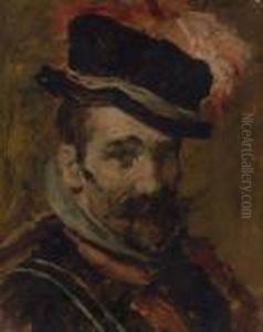 Portrait, After Velasquez by William Merritt Chase