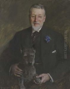 Portrait Of Mr. Francis Guerin Lloyd by William Merritt Chase