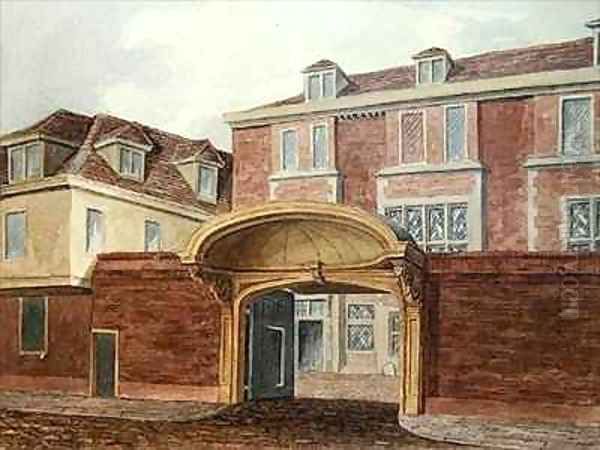 Entrance to Old Winchester House - view 1