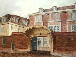 Entrance to Old Winchester House by William Brown