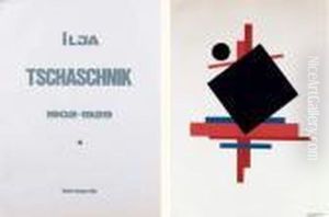 Portfolio Rouge : 6 Serigraphies
Rehaussees De Gouache Et Aquarelle, Datees De 1921 A 1927. by Ilya Grigorevich Chashnik