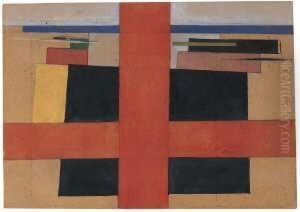 Suprematistische Komposition by Ilya Grigorevich Chashnik