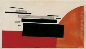 Suprematistische Komposition by Ilya Grigorevich Chashnik