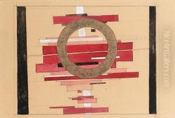 Design For A Suprematist Architectonic Composition - view 1