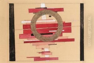 Design For A Suprematist Architectonic Composition by Ilya Grigorevich Chashnik