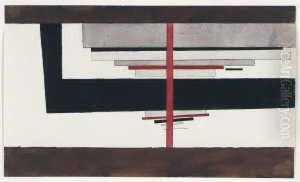Suprematistische Komposition by Ilya Grigorevich Chashnik