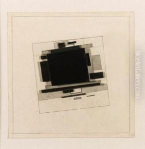 Suprematist Collage by Ilya Grigorevich Chashnik